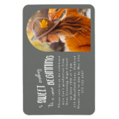 New Begings 2022 Foto Graduation Party Magnet (Vertikal)