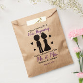 New Beginning Candy Kisses Mr. Custom Wedding Geschenktütchen (Versiegelt)
