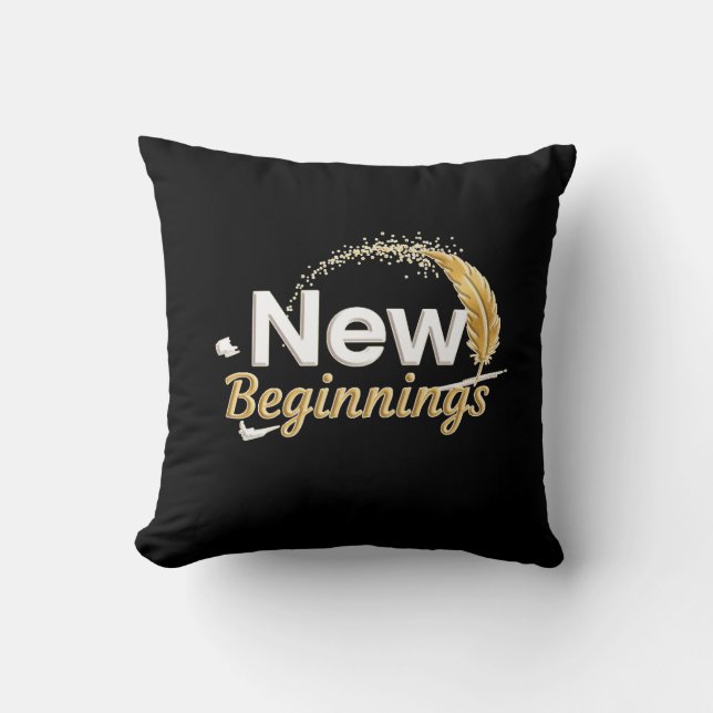 New Beginnings / Cojín Nuevos Comienzos Kissen (Vorderseite)