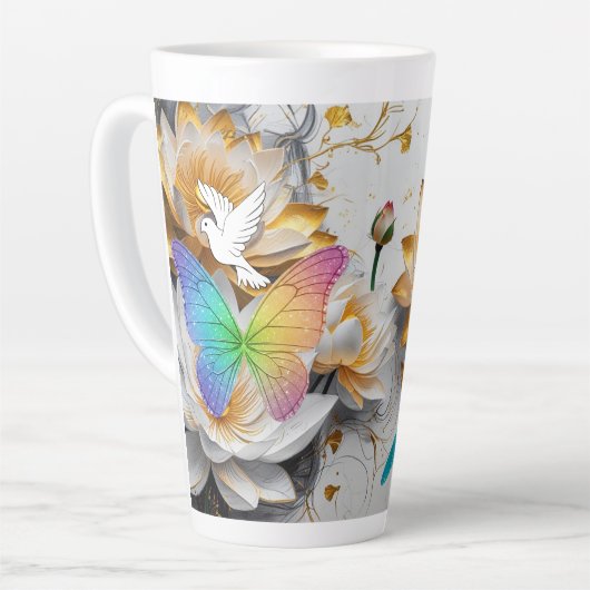 New Beginnings -Latte Mug Milchtasse (Linke Ecke)