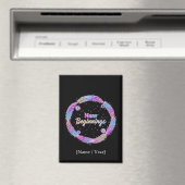 New Beginnings / Nuevos Comienzos 2027 Magnet (In Situ (Geschirrspüler))
