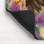 New Beginns Clouded Leopard Fantasy Art Mousepad (Ecke)