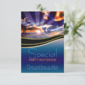 New Beginnsongs Special Party Einladung (Stehend Vorderseite)