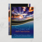 New Beginnsongs Special Party Einladung (Vorne/Hinten)