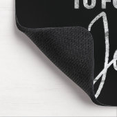 New Believer I Have Decided To Follow Jesus In Bap Mousepad (Ecke)