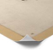 New Bern North Carolina 1864 Antique Panoramabalka Poster (Ecke)