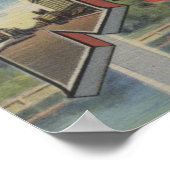 New Bern, North Carolina - Große Briefszenen Poster (Ecke)