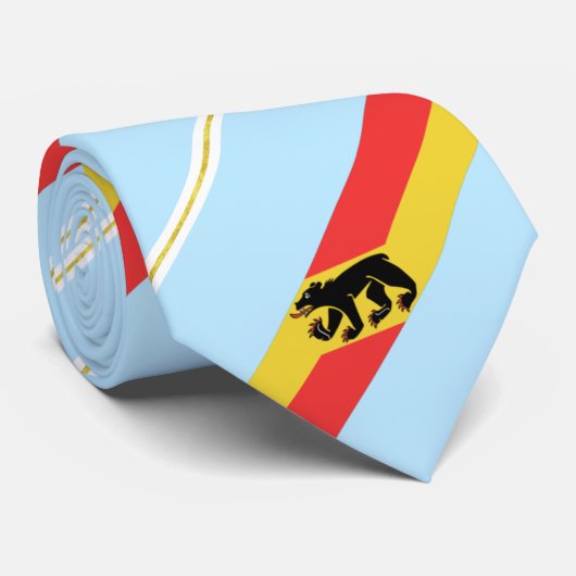 New Bern (North Carolina) Stadtflagge Neck Tie Krawatte (Gerollt)