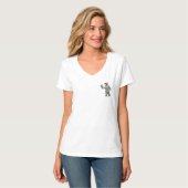 New Bern Pickleball Bear T - Shirt (Vorderseite Vollansicht)
