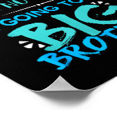 New Big Brother 2018 Funny Kids Men Big Bro  Poster (Ecke)