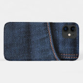 New Blue Jeans Pocket Case-Mate iPhone Hülle (Rückseite (Horizontal))