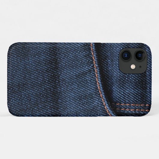 New Blue Jeans Pocket Case-Mate iPhone Hülle (Rückseite (Horizontal))