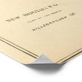 New Boston, Hillsborough Co. Poster (Ecke)