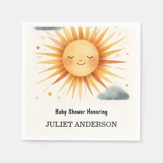 New Boy Pink Einzigartige Sky Cloud Sunshine Baby  Serviette