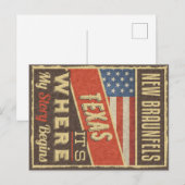 New Braunfels Texas Postkarte (Vorne/Hinten)