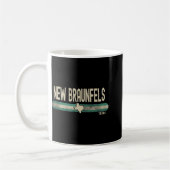 New Braunfels Tx Texas Travel &amp; 80s Style  Kaffeetasse (Links)