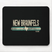 New Braunfels Tx Texas Travel &amp; 80s Style  Mousepad (Vorne)