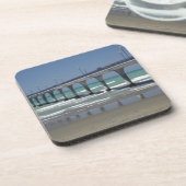 New Brighton Pier, Christchurch Untersetzer (Linke Seite)