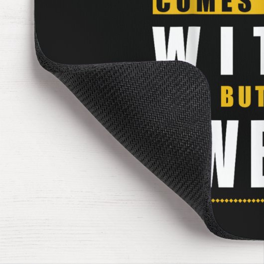 New Britain - Funny D City Gift Mousepad (Ecke)