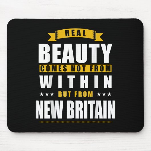 New Britain - Funny D City Gift  Mousepad (Vorne)