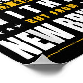 New Britain - Funny D City Gift  Poster (Ecke)