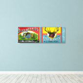 New Brunswick Blueberries Label Leinwanddruck (Insitu (Holzboden))