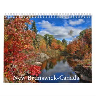 New Brunswick-Canada-Kalender Kalender