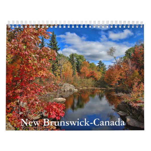 New Brunswick-Canada-Kalender Kalender (Titelbild)