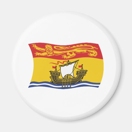 New Brunswick Flag Magnet (Vorne)