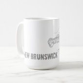 New-Brunswick Hummer Kaffeetasse (Vorderseite Links)