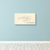 New Brunswick Humster Leinwanddruck (Insitu (Holzboden))