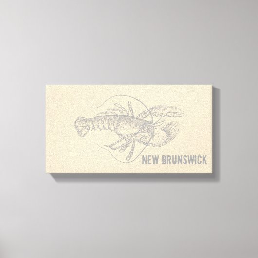 New Brunswick Humster Leinwanddruck (Vorderseite)