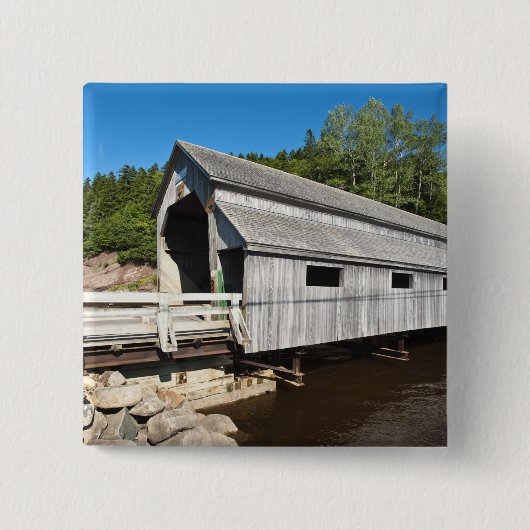 New Brunswick, Kanada. Irischer Fluss Button (Vorderseite)