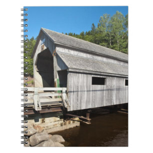 New Brunswick, Kanada. Irischer Fluss zugefroren Notizblock