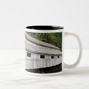 New Brunswick, Kanada. Irischer Fluss Zweifarbige Tasse