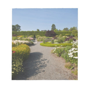 New Brunswick, Kanada. Kingsbrae Garden in St. Notizblock