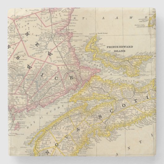 New-Brunswick, Neuschottland Steinuntersetzer (Vorderseite)