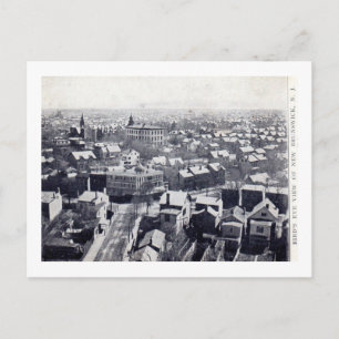 New Brunswick NJ, Vogelperspektive 1906 Vintage Postkarte