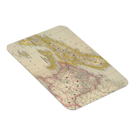 New Brunswick, Nova Scotia Magnet (Rechte Seite)