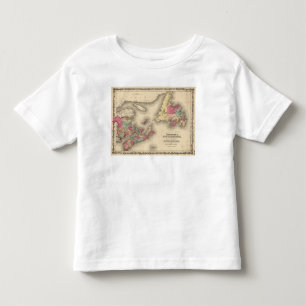 New Brunswick, Nova Scotia, Neufundland 3 Kleinkind T-shirt
