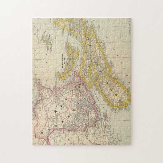 New Brunswick, Nova Scotia Puzzle (Vertikal)