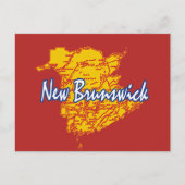 New Brunswick Postkarte (Vorderseite)