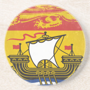 New Brunswick Sandstein Untersetzer