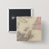 New Brunswick und Nova Scotia Button (Vorne & Hinten)