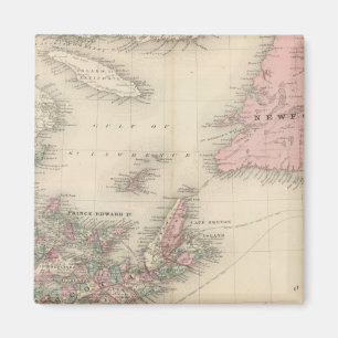 New Brunswick und Nova Scotia Magnet