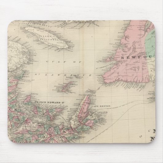 New Brunswick und Nova Scotia Mousepad (Vorne)