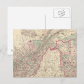 New Brunswick und Quebec Postkarte (Vorne/Hinten)