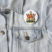 New Brunswick Wappen Button (Beispiel)