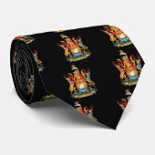 New Brunswick Wappen Krawatte (Gerollt)