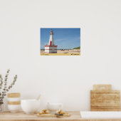 New Buffalo Lighthouse - Michigan Poster (Küche)